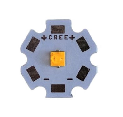 3W Cree LED XPE Υψηλής Ισχύος LED Chip-20mm Λευκο PCB Board-Θερμο Λευκο 3000Κ-1τεμ.