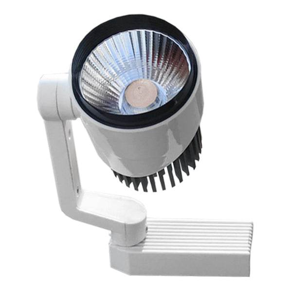 Μονοφασικό Bridgelux COB LED Φωτιστικό Σποτ Ράγας 10W 230V 1500lm 24° Θερμό Λευκό 3000k GloboStar 93012 - ledmania.gr