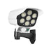 GloboStar® 71507 Αυτόνομο Ηλιακό Φωτιστικό Σχήμα Κάμερας LED SMD 20W 2000lm με Ενσωματωμένη Μπαταρία 2600mAh - Φωτοβολταϊκό Πάνελ με Αισθητήρα Ημέρας-Νύχτας και PIR Αισθητήρα Κίνησης Αδιάβροχο IP65 Ψυχρό Λευκό 6000K - ledmania.gr