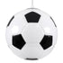 GLOBOSTAR® FOOTBALL 00647 Παιδικό Κρεμαστό Φωτιστικό Οροφής με Ντουί 1 x E27 AC 220-240V IP20 - Λευκό & Μαύρο - Μ25 x Π25 x Υ25cm - ledmania.gr