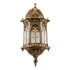 GLOBOSTAR® DARCY 00658 Vintage Φωτιστικό Τοίχου - Απλίκα με Ντουί 1 x E27 AC 220-240V IP20 - Μπρούτζινο Εφέ Σκουριάς - Μ15.5 x Π15.5 x Υ34.5cm - ledmania.gr