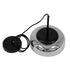 GloboStar® CHARLOTTE 00743 Μοντέρνο Κρεμαστό Φωτιστικό Καμπάνα CREE LED 5W 500lm 180° AC 85-265V IP20 Θερμό Λευκό 2700K Ασημί Γυαλί με Μαύρο Μέταλλο Μ23 x Π23 x Υ23cm - 2 Xρόνια Εγγύηση - ledmania.gr