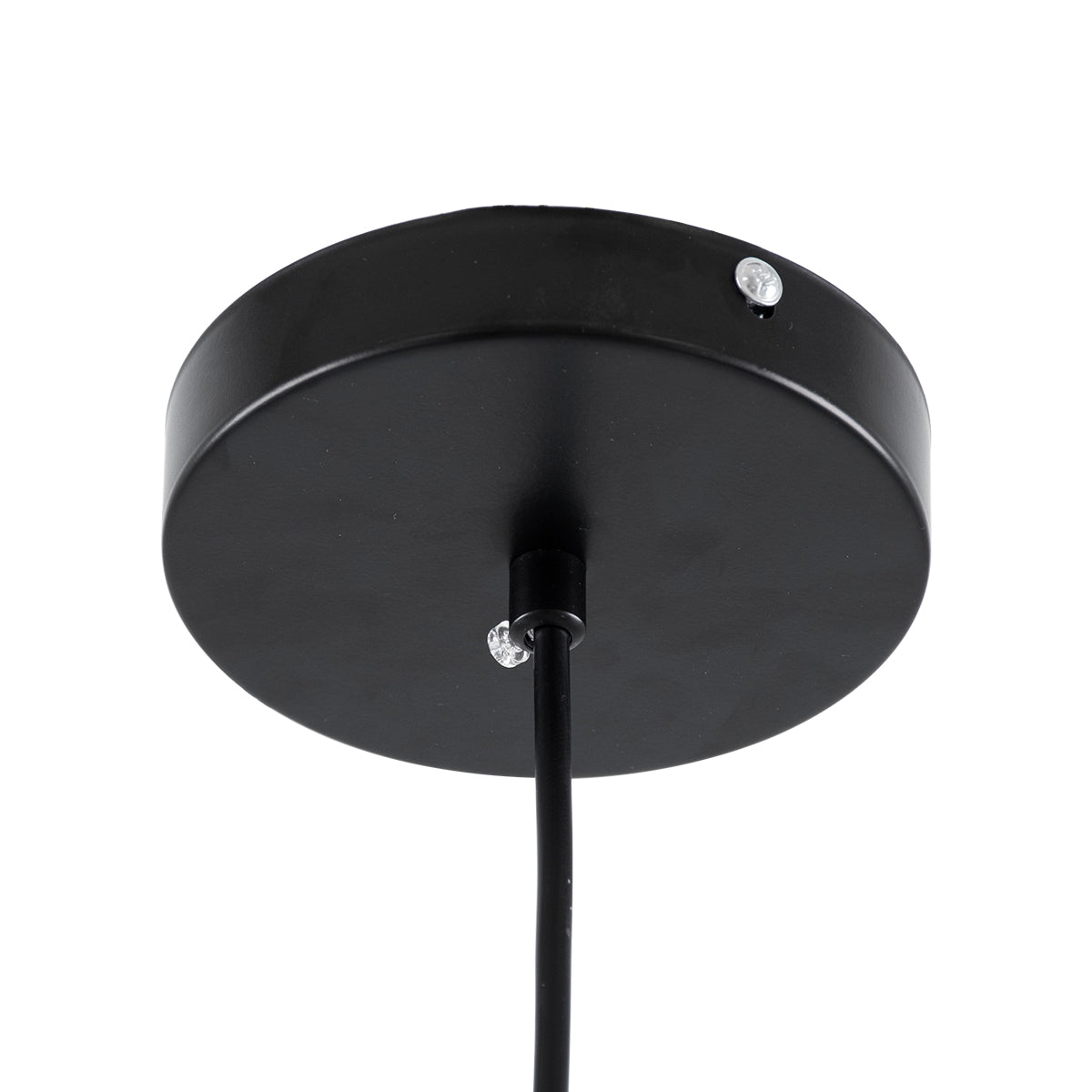 GloboStar® CHARLOTTE 00743 Μοντέρνο Κρεμαστό Φωτιστικό Καμπάνα CREE LED 5W 500lm 180° AC 85-265V IP20 Θερμό Λευκό 2700K Ασημί Γυαλί με Μαύρο Μέταλλο Μ23 x Π23 x Υ23cm - 2 Xρόνια Εγγύηση - ledmania.gr