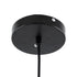 GloboStar® CHARLOTTE 00743 Μοντέρνο Κρεμαστό Φωτιστικό Καμπάνα CREE LED 5W 500lm 180° AC 85-265V IP20 Θερμό Λευκό 2700K Ασημί Γυαλί με Μαύρο Μέταλλο Μ23 x Π23 x Υ23cm - 2 Xρόνια Εγγύηση - ledmania.gr