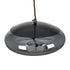 GLOBOSTAR® AXTON 00751 Μοντέρνο Κρεμαστό Φωτιστικό Οροφής LED 5W 500lm 180° AC 220-240V IP20 Θερμό Λευκό 2700K - Sanan SMD Chip - Μαύρο Φιμέ - Μ30 x Π30 x Υ15cm - 2 Xρόνια Εγγύηση - ledmania.gr
