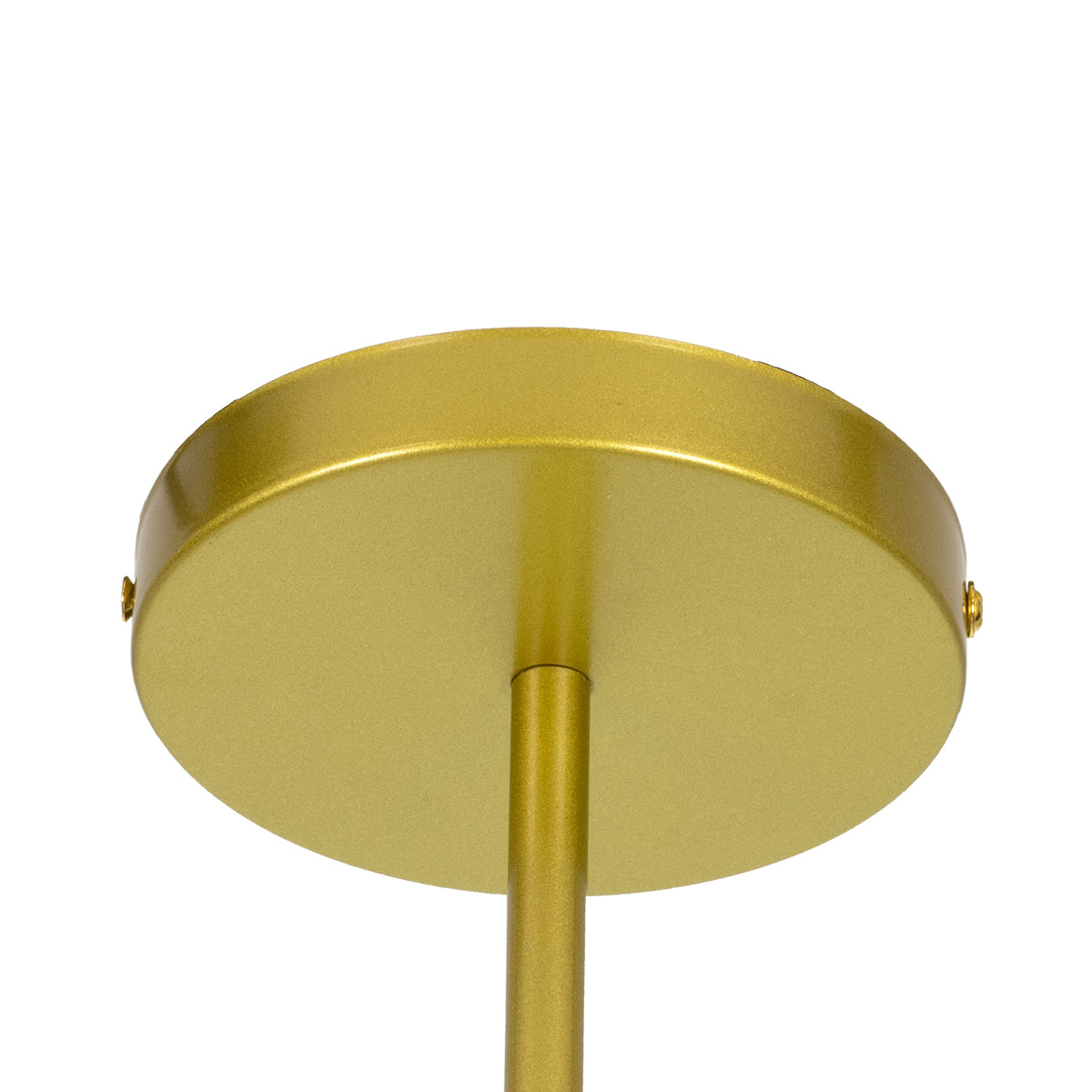 GloboStar® ZANE 00786 Μοντέρνο Φωτιστικό Οροφής Πολύφωτο Χρυσό Μεταλλικό Ράγα Φ70 x Y100cm - ledmania.gr