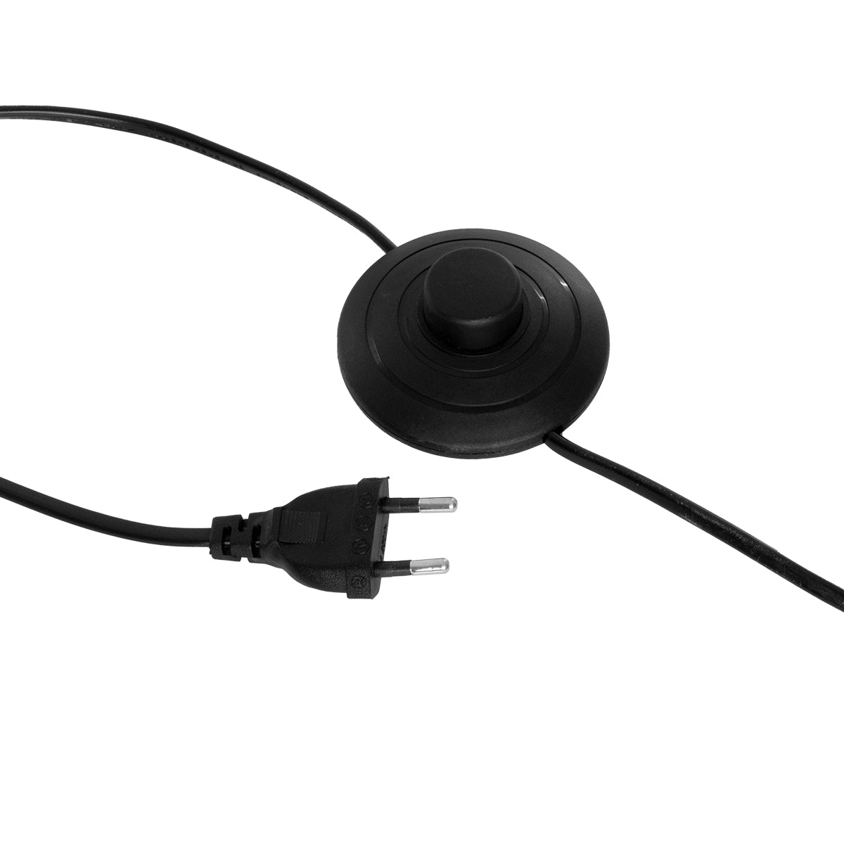 GLOBOSTAR® VERSA 00830 Μοντέρνο Επιδαπέδιο Φωτιστικό με Ντουί 1 x E27 AC 220-240V IP20 - Μαύρο & Χρώμιο - Μ14.5 x Π14.5 x Υ155cm - ledmania.gr