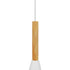 GloboStar® DILLON 00876 Μοντέρνο Κρεμαστό Φωτιστικό Οροφής Μονόφωτο 1 x E27 Λευκό Μεταλλικό Καμπάνα Φ11 x Υ36cm - ledmania.gr