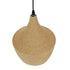 GloboStar® SHANGHAI ROPE 00916 Μοντέρνο Κρεμαστό Φωτιστικό Οροφής Μονόφωτο 1 x E27 με Μπεζ Σχοινί Καμπάνα Φ24 x Υ30cm - ledmania.gr