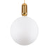 GLOBOSTAR® MAVERICK 00940 Μοντέρνο Κρεμαστό Φωτιστικό Οροφής με Ντουί 1 x E27 AC 220-240V IP20 - Χρυσό & Λευκό - Μ30 x Π30 x Υ48cm - ledmania.gr