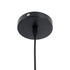 GloboStar® CARTER 00961 Μοντέρνο Industrial Κρεμαστό Φωτιστικό Οροφής Μονόφωτο 1 x E27 AC220-240V IP20 - Φ32 x Υ25cm - Μαύρο Μεταλλικό και Εκρού Μπάλα Πλέγμα - ledmania.gr