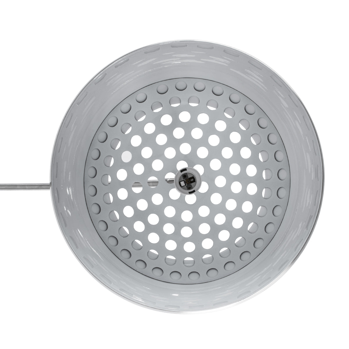 GLOBOSTAR® PRAGUE 00990 Μοντέρνο Επιδαπέδιο Φωτιστικό με Ντουί 1 x E27 AC 220-240V IP20 - Νίκελ Βούρτσας - Μ210 x Π45 x Υ220cm - ledmania.gr