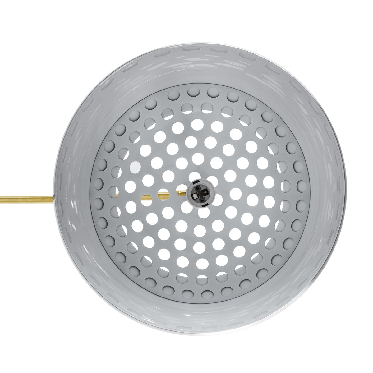 GLOBOSTAR® PRAGUE 00992 Μοντέρνο Επιδαπέδιο Φωτιστικό με Ντουί 1 x E27 AC 220-240V IP20 - Χρυσό Βούρτσας - Μ210 x Π45 x Υ220cm - ledmania.gr