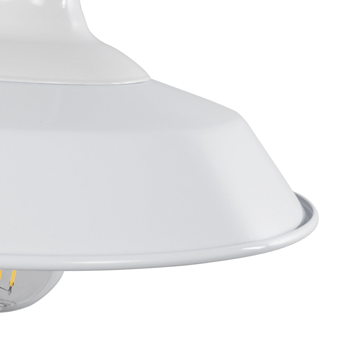 GLOBOSTAR® RAY 01066 Vintage Φωτιστικό Τοίχου - Απλίκα με Ντουί 1 x E27 AC 220-240V IP20 - Λευκό - Μ26 x Π37 x Υ32cm - ledmania.gr