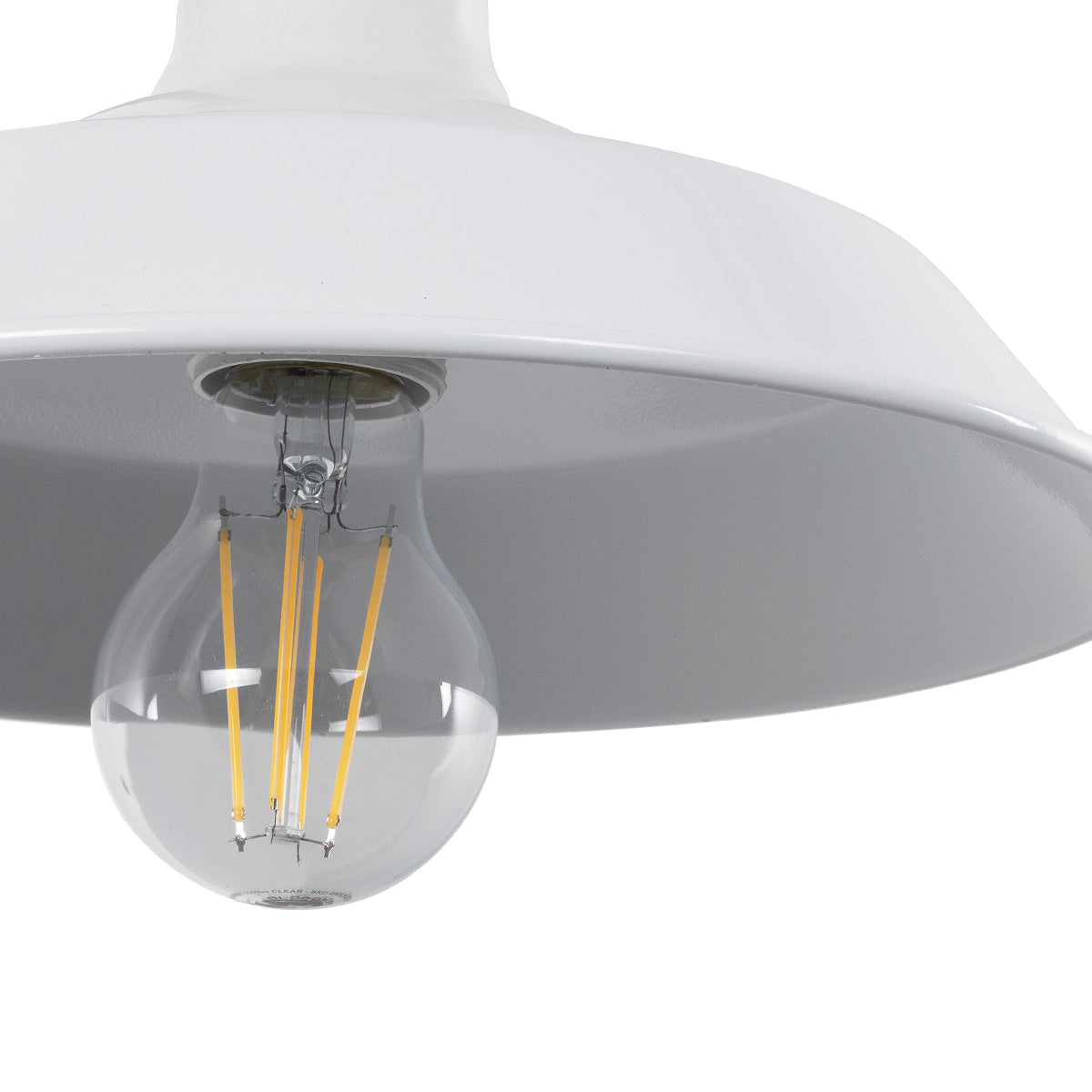 GLOBOSTAR® RAY 01066 Vintage Φωτιστικό Τοίχου - Απλίκα με Ντουί 1 x E27 AC 220-240V IP20 - Λευκό - Μ26 x Π37 x Υ32cm - ledmania.gr