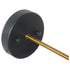GLOBOSTAR® MINIMALL 01069 Vintage Φωτιστικό Τοίχου - Απλίκα με Ντουί 2 x E27 AC 220-240V IP20 - Μαύρο & Χρυσό - Μ30 x Π60 x Υ18cm - ledmania.gr