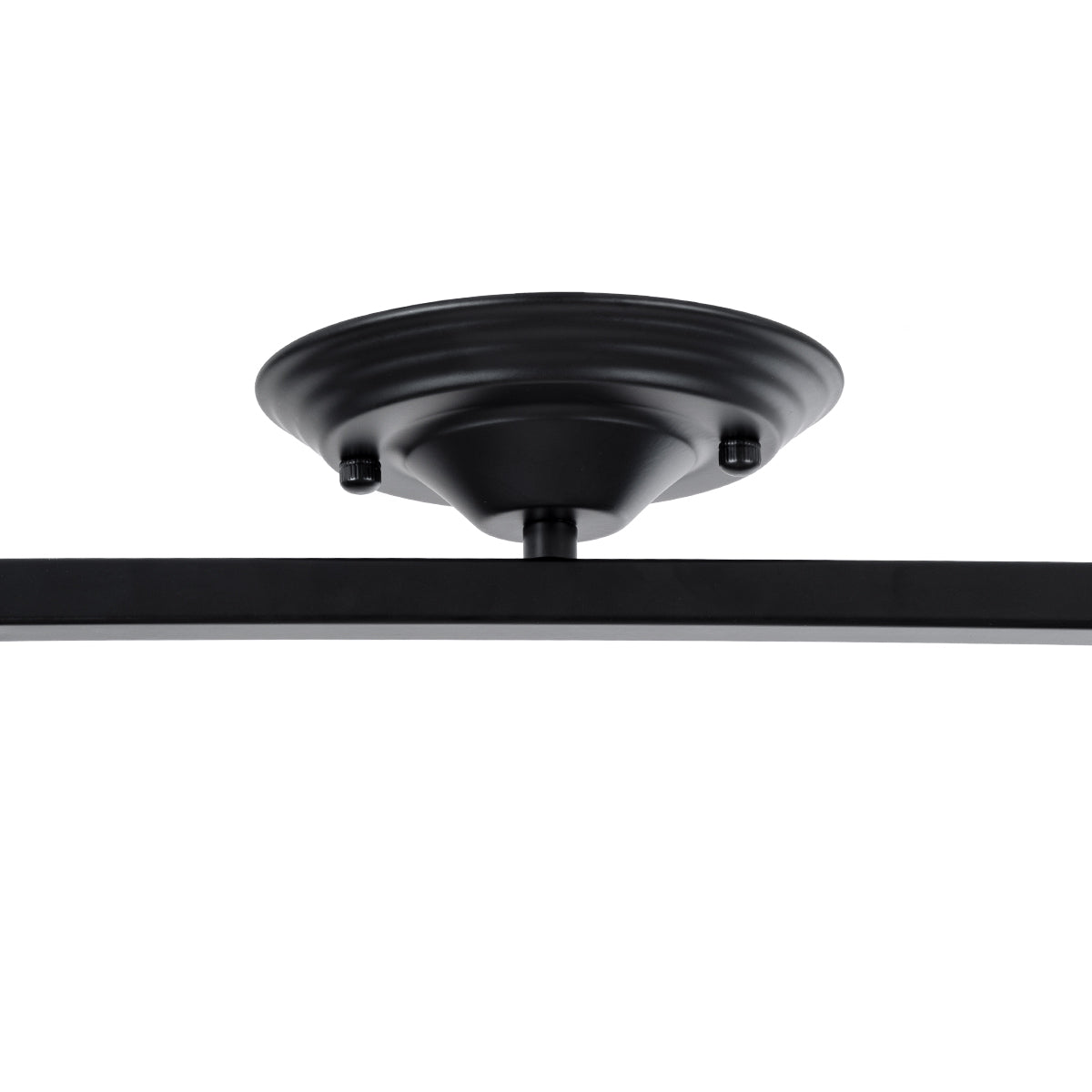 GLOBOSTAR® HOLLYWOOD 01154 Vintage Φωτιστικό Οροφής με Ντουί 2 x E27 AC 220-240V IP20 - Μαύρο - Μ45 x Π15 x Υ40cm - ledmania.gr