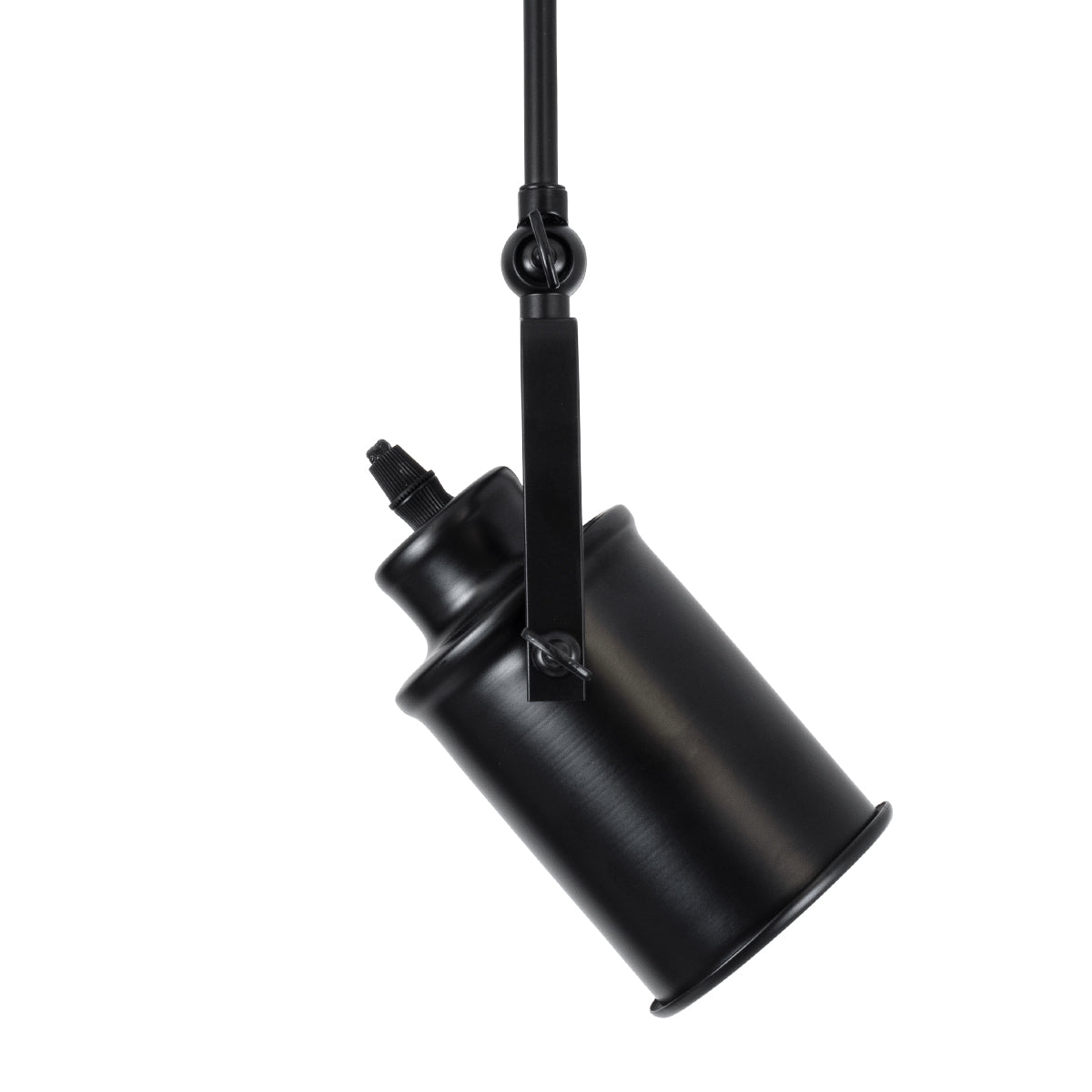 GLOBOSTAR® HOLLYWOOD 01154 Vintage Φωτιστικό Οροφής με Ντουί 2 x E27 AC 220-240V IP20 - Μαύρο - Μ45 x Π15 x Υ40cm - ledmania.gr