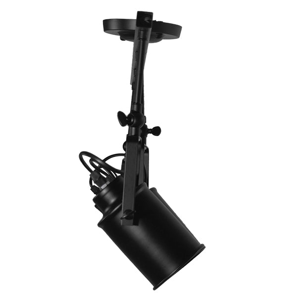 GLOBOSTAR® HOLLYWOOD 01156 Vintage Φωτιστικό Οροφής με Ντουί 4 x E27 AC 220-240V IP20 - Μαύρο - Μ13 x Π110 x Υ38cm - ledmania.gr