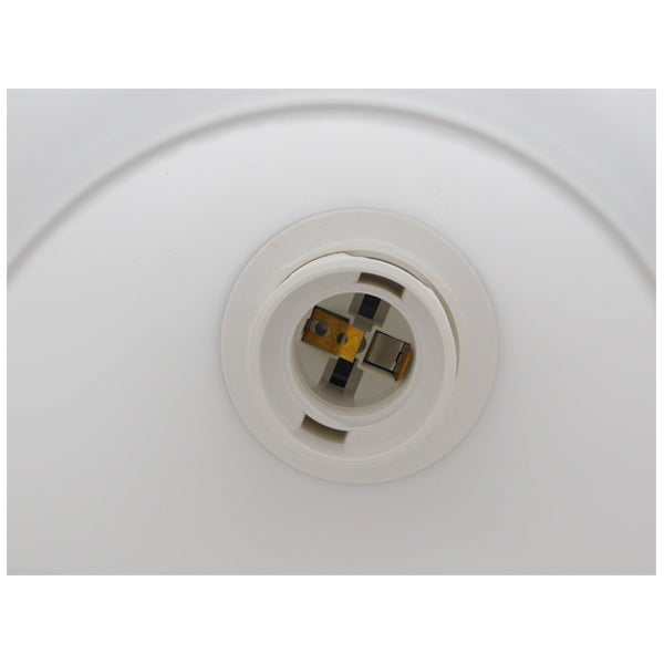 GloboStar® ISEN 01157 Μοντέρνο Επιτοίχιο Φωτιστικό Απλίκα Μονόφωτο 1 x E27 IP20 Μαύρο Μέταλλο με Λευκό Γυαλί - Μ24 x Π15 x Υ27cm - ledmania.gr