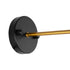 GLOBOSTAR® BINGLEY 01159 Vintage Φωτιστικό Τοίχου - Απλίκα με Ντουί 1 x E27 AC 220-240V IP20 - Διάφανο & Χρυσό - Μ19 x Π30 x Υ24cm - ledmania.gr