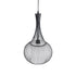 GLOBOSTAR® LILY 01198 Μοντέρνο Κρεμαστό Φωτιστικό Οροφής με Ντουί 1 x E27 AC 220-240V IP20 - Μαύρο & Λευκό - Μ30 x Π30 x Υ50cm - ledmania.gr