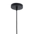 GLOBOSTAR® LILY 01198 Μοντέρνο Κρεμαστό Φωτιστικό Οροφής με Ντουί 1 x E27 AC 220-240V IP20 - Μαύρο & Λευκό - Μ30 x Π30 x Υ50cm - ledmania.gr
