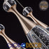 GloboStar® JADORE 01232 Μοντέρνο Κρεμαστό Φωτιστικό Ανάρτηση LED AC 220-240V IP20 Θερμό Λευκό 3000K Χάλκινο Μέταλλο με Διάφανο Γυαλί Μ8 x Π8 x Υ26cm - 2 Χρόνια Εγγύηση - ledmania.gr