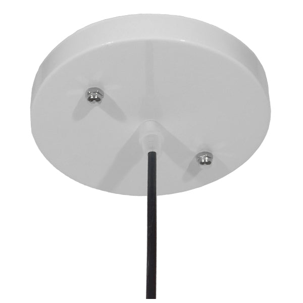 GloboStar® VALLETE 01256 Μοντέρνο Κρεμαστό Φωτιστικό Καμπάνα Μονόφωτο 1 x E27 IP20 Λευκό Μέταλλο με Μπεζ Ξύλο - Μ45 x Π45 x Υ27cm - ledmania.gr