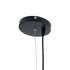 GLOBOSTAR® SCANDI 01266 Μοντέρνο Κρεμαστό Φωτιστικό Οροφής με Ντουί 1 x E27 AC 220-240V IP20 - Μαύρο - Μ38 x Π38 x Υ50cm - ledmania.gr