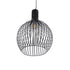 GLOBOSTAR® SCANDI 01266 Μοντέρνο Κρεμαστό Φωτιστικό Οροφής με Ντουί 1 x E27 AC 220-240V IP20 - Μαύρο - Μ38 x Π38 x Υ50cm - ledmania.gr