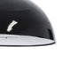 GloboStar® SERENIA 01270 Μοντέρνο Κρεμαστό Φωτιστικό Καμπάνα Μονόφωτο 1 x E27 IP20 Μαύρο Μέταλλο με Λευκό Γύψο - Μ60 x Π60 x Υ30cm - ledmania.gr