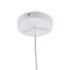 GloboStar® FELICITA 01276 Μοντέρνο Κρεμαστό Φωτιστικό Οροφής Μονόφωτο 1 x E27 AC220-240V IP20 - Φ40 x Υ30cm - Ασημί Μεταλλικό Καμπάνα - ledmania.gr