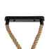 GLOBOSTAR® ROPE 01279 Boho Κρεμαστό Φωτιστικό Οροφής με Ντουί 2 x E27 AC 220-240V IP20 - Μπεζ - Μ30 x Π3.5 x Υ100cm - ledmania.gr