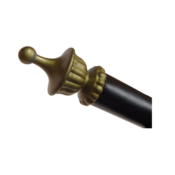 GloboStar® BILLIARD SERIES 01280 Vintage Κρεμαστό Φωτιστικό Φιγούρα Τρίφωτο 3 x E27 IP20 Mαύρο Μέταλλο με Μελί Γυαλί - Μ96 x Π25 x Υ30cm - ledmania.gr