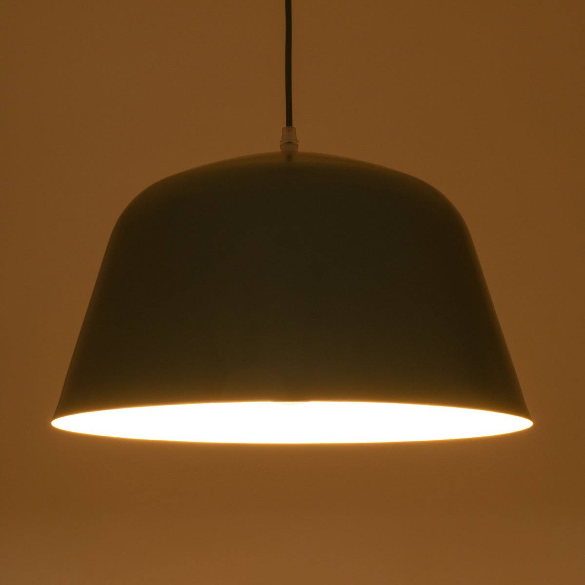 GLOBOSTAR® UPVALE 01285 Μοντέρνο Κρεμαστό Φωτιστικό Οροφής με Ντουί 1 x E27 AC 220-240V IP20 - Πράσινο & Λευκό - Μ40 x Π40 x Υ24cm - ledmania.gr