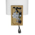 GloboStar® SUTTON 01316 Μοντέρνο Επιτοίχιο Φωτιστικό Απλίκα με LED Βραχίονα Δίφωτο 1 x E27 IP20 Μπεζ Ξύλο, Λευκό Γυαλί με Ασημί Μέταλλο - Μ15 x Π20 x Υ22.5cm - ledmania.gr