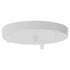 GloboStar® JASPER 01376 SET 3 Μοντέρνα Κρεμαστά Φωτιστικά Οροφής Τρίφωτο 3 x E27 Λευκά Μεταλλικά Καμπάνα Φ25 x Υ22cm - ledmania.gr