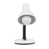 GLOBOSTAR® STUDENT 01531 Μοντέρνο Επιτραπέζιο Φωτιστικό Πορτατίφ με Ντουί 1 x E27 AC 220-240V IP20 - Λευκό - Μ12 x Π12 x Υ32cm - ledmania.gr