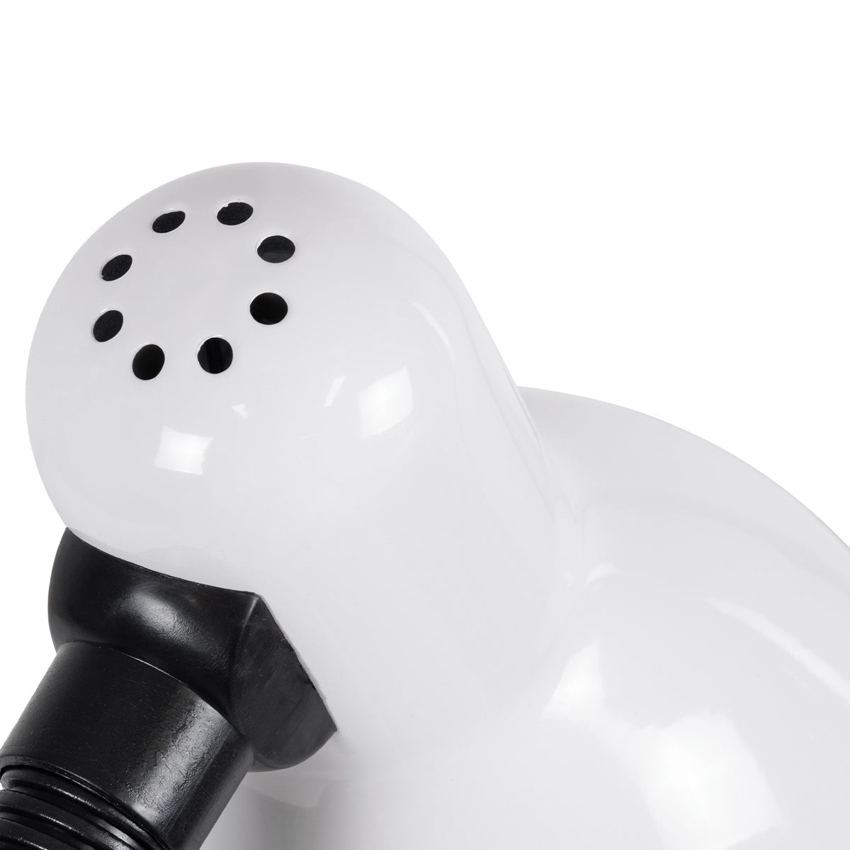 GLOBOSTAR® STUDENT 01531 Μοντέρνο Επιτραπέζιο Φωτιστικό Πορτατίφ με Ντουί 1 x E27 AC 220-240V IP20 - Λευκό - Μ12 x Π12 x Υ32cm - ledmania.gr