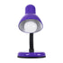 GLOBOSTAR® STUDENT 01537 Μοντέρνο Επιτραπέζιο Φωτιστικό Πορτατίφ με Ντουί 1 x E27 AC 220-240V IP20 - Μωβ - Μ12 x Π12 x Υ32cm - ledmania.gr
