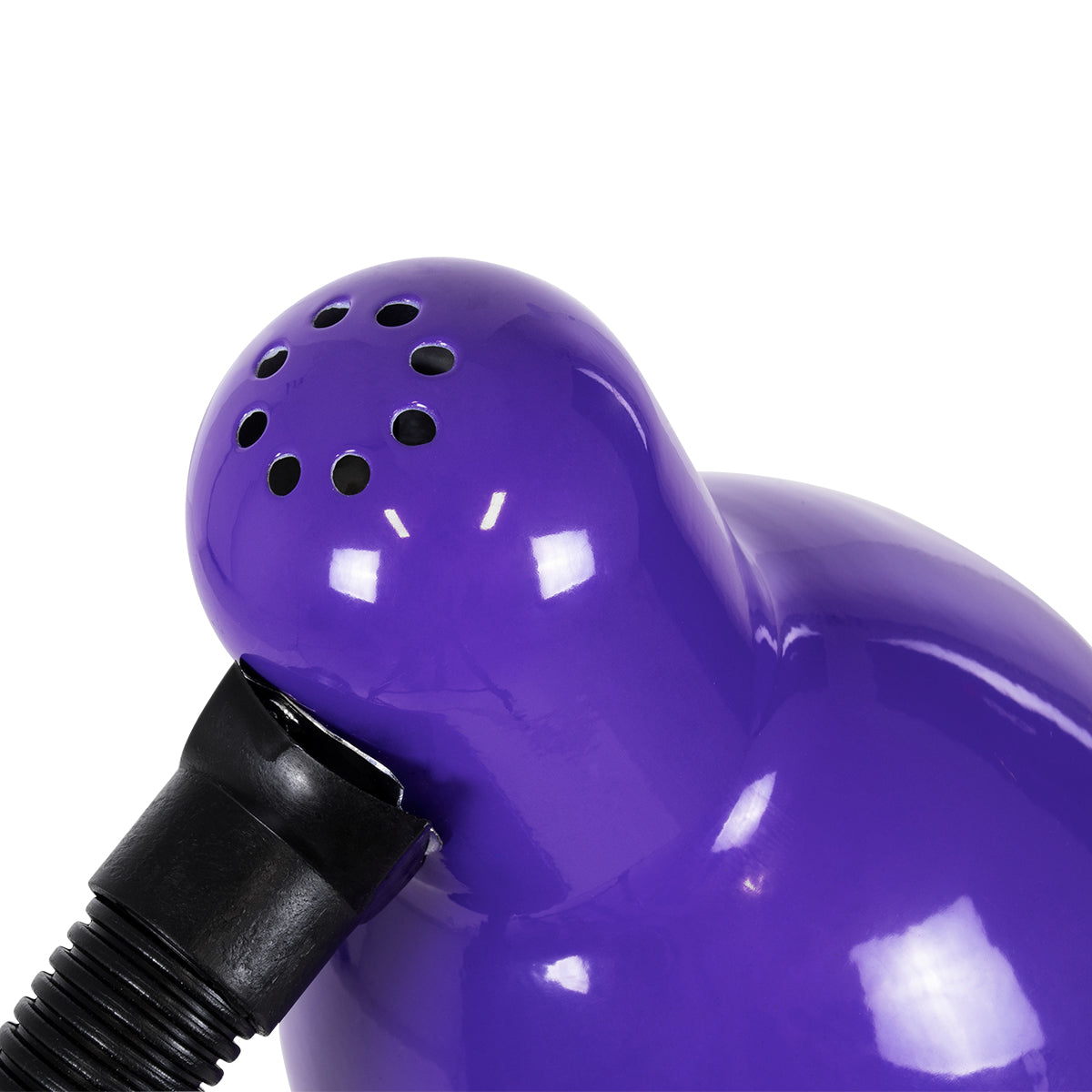 GLOBOSTAR® STUDENT 01537 Μοντέρνο Επιτραπέζιο Φωτιστικό Πορτατίφ με Ντουί 1 x E27 AC 220-240V IP20 - Μωβ - Μ12 x Π12 x Υ32cm - ledmania.gr