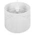 GloboStar® ACCADEMIA 01557 Μοντέρνο Industrial Κρεμαστό Φωτιστικό Οροφής Μονόφωτο 1 x E27 Μεταλλικό Λευκό Καμπάνα Φ35 x Υ25cm - ledmania.gr