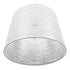 GloboStar® ACCADEMIA 01557 Μοντέρνο Industrial Κρεμαστό Φωτιστικό Οροφής Μονόφωτο 1 x E27 Μεταλλικό Λευκό Καμπάνα Φ35 x Υ25cm - ledmania.gr