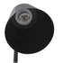 GloboStar® RIBBON 01585 Μοντέρνο Επιδαπέδιο Φωτιστικό Μονόφωτο 1 x E27 IP20 Μαύρο Μέταλλο με Μπεζ Ξύλο - Μ13 x Π13 x Υ164cm - ledmania.gr
