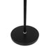 GloboStar® RIBBON 01585 Μοντέρνο Επιδαπέδιο Φωτιστικό Μονόφωτο 1 x E27 IP20 Μαύρο Μέταλλο με Μπεζ Ξύλο - Μ13 x Π13 x Υ164cm - ledmania.gr