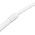 GloboStar® IMPERIAL 01588 Μοντέρνο Επιδαπέδιο Φωτιστικό Μονόφωτο 1 x E27 IP20 Λευκό Μέταλλο, Λευκό Ύφασμα με Γκρι Μάρμαρο - Μ34 x Π34 x Υ172cm - ledmania.gr