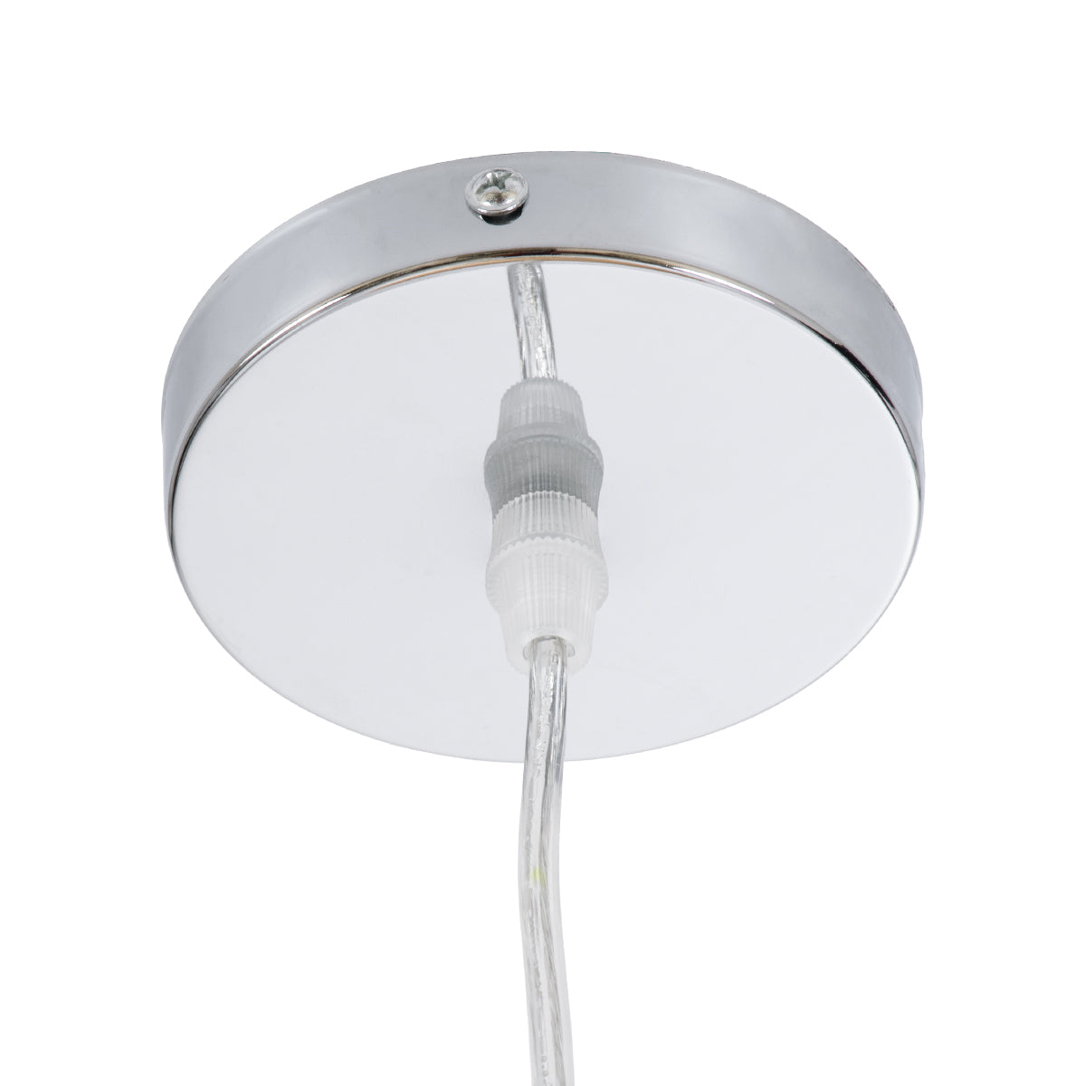 GLOBOSTAR® CHEOPE 01599 Boho Κρεμαστό Φωτιστικό Οροφής με Ντουί 1 x E27 AC 220-240V IP20 - Μπεζ - Μ45 x Π45 x Υ35cm - ledmania.gr