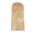 GloboStar® CALERO 01710 Boho Μοντέρνο Κρεμαστό Πλέγμα Μονόφωτο 1 x E27 IP20 Μπεζ Ξύλο - Μ25 x Π25 x Υ50cm - ledmania.gr