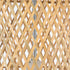 GloboStar® CALERO 01710 Boho Μοντέρνο Κρεμαστό Πλέγμα Μονόφωτο 1 x E27 IP20 Μπεζ Ξύλο - Μ25 x Π25 x Υ50cm - ledmania.gr